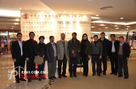 深圳市内衣行业协会组团拜访会员企业