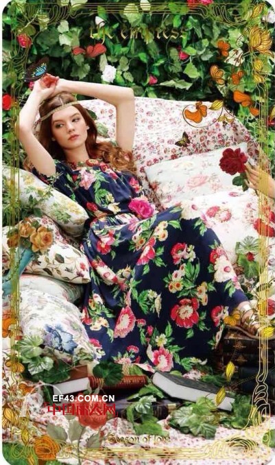 浪漫印花蔓延春季 带来浓浓的法式优雅