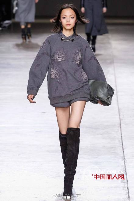 雎晓雯2014秋冬米兰时装周走秀品牌与图片集锦