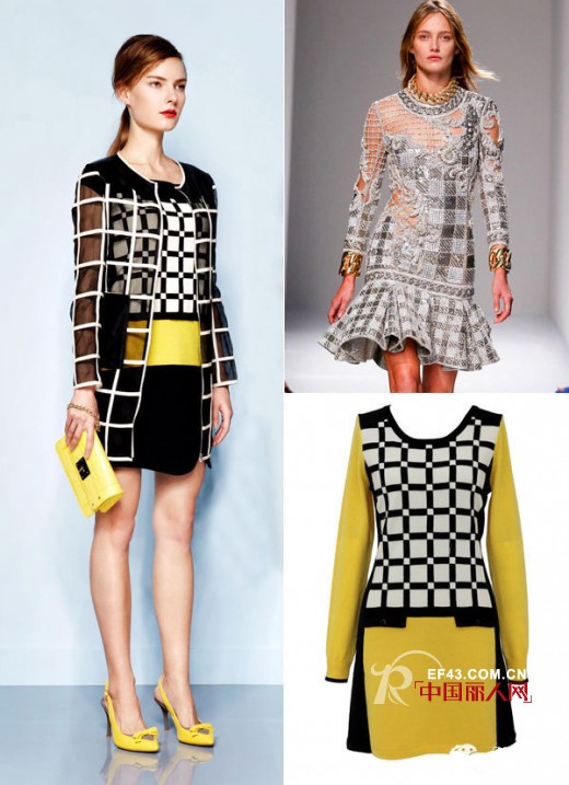 三月份穿什么衣服  雅莹早春几何韵律