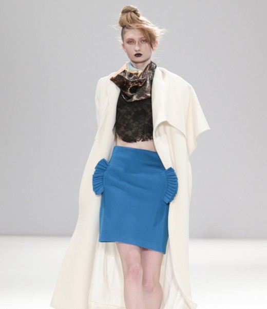 新生代华裔设计师品牌Lulu Liu2014秋冬伦敦时装周发布秀