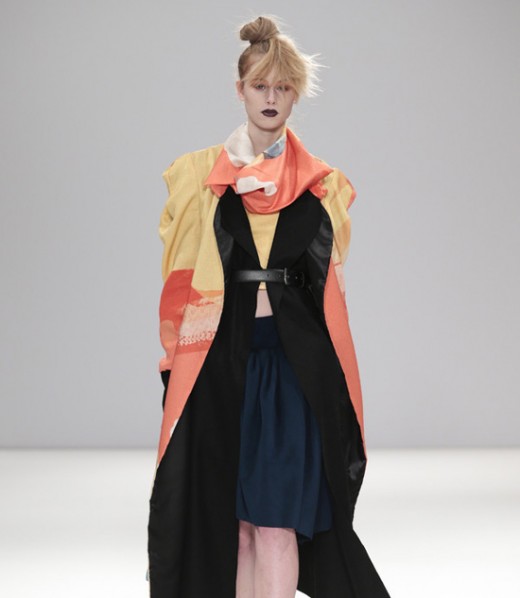 新生代华裔设计师品牌Lulu Liu2014秋冬伦敦时装周发布秀