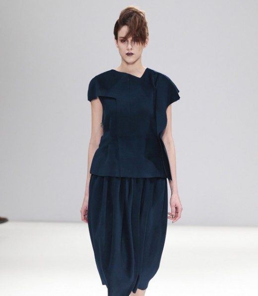 新生代华裔设计师品牌Lulu Liu2014秋冬伦敦时装周发布秀