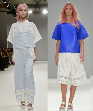 时装周中的新面孔—李筱 玩出新花样