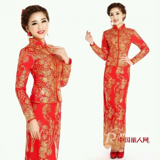 旗袍什么样的好?新娘旗袍款式推荐