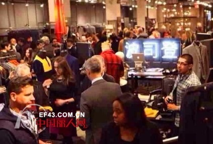 Bosideng波司登男装登陆纽约曼哈顿