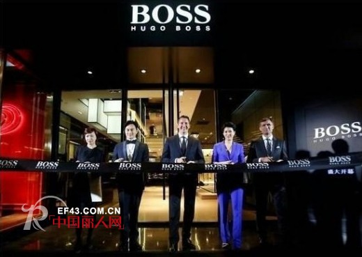 HUGO BOSS国内最大旗舰店于上海静安嘉里中心开业