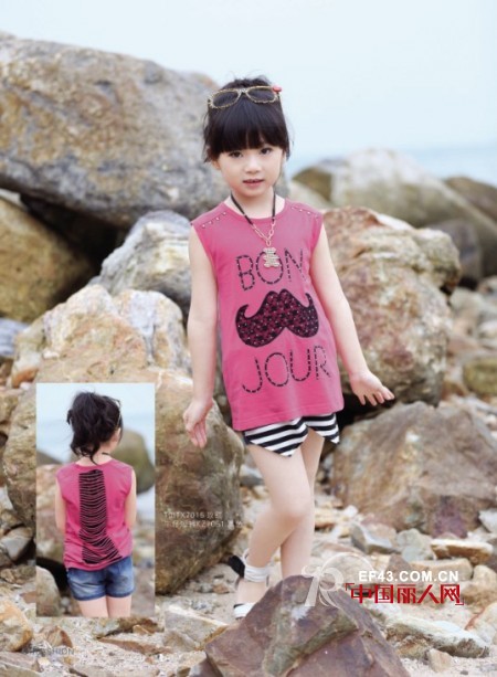 夏季背心款式搭配 童装背心怎么搭配