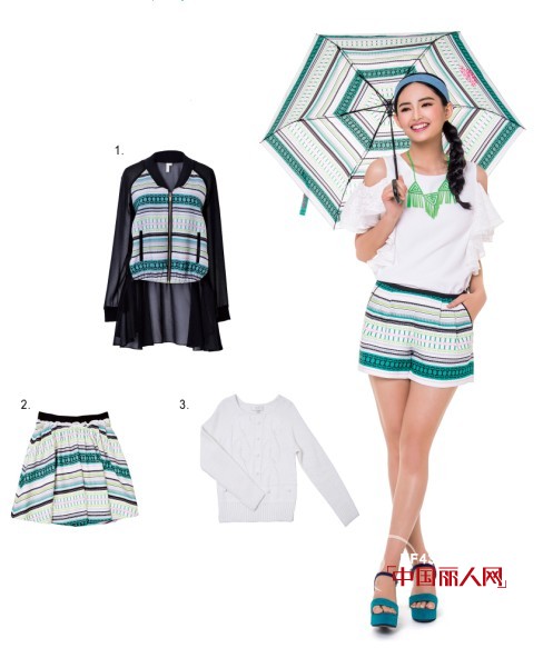 2014春夏时尚印花如何搭配 实穿混搭打造亮点