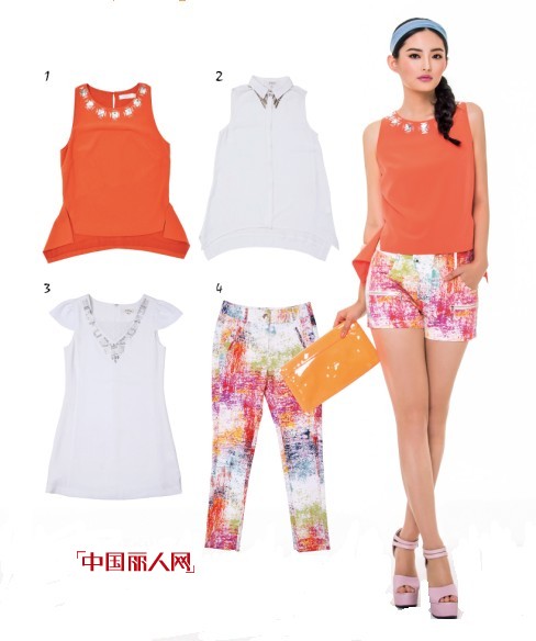2014春夏时尚印花如何搭配 实穿混搭打造亮点
