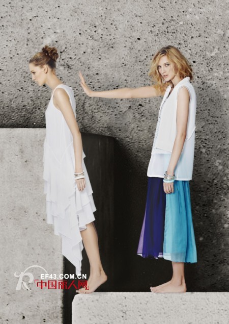 新款白色系列女装 纯净清新色找回初恋感