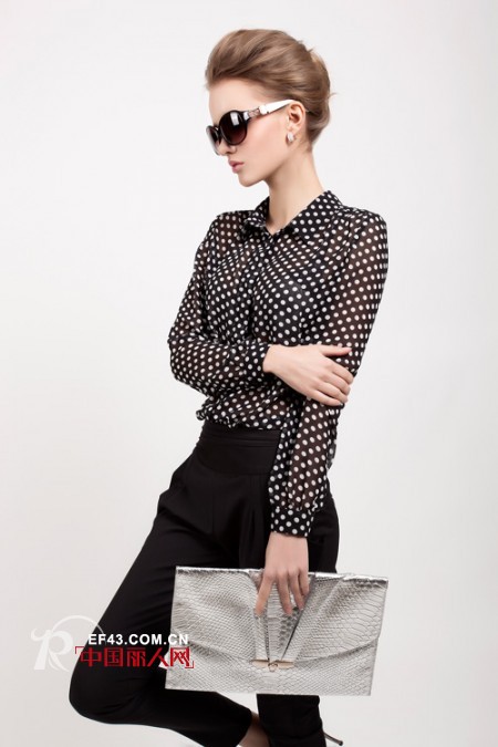 2014春夏经典搭配 复古波点带你玩转潮流