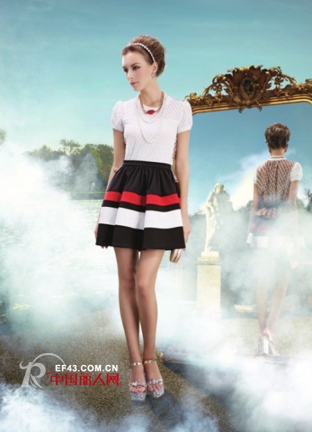 连衣裙哪个版型好看 蓬蓬短裙配什么上衣