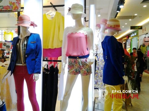 热烈庆贺城市衣柜女装东莞石龙金沙湾店开业丰收