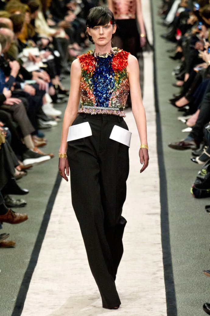 巴黎时装周Givenchy（纪梵希）2014秋冬系列发布