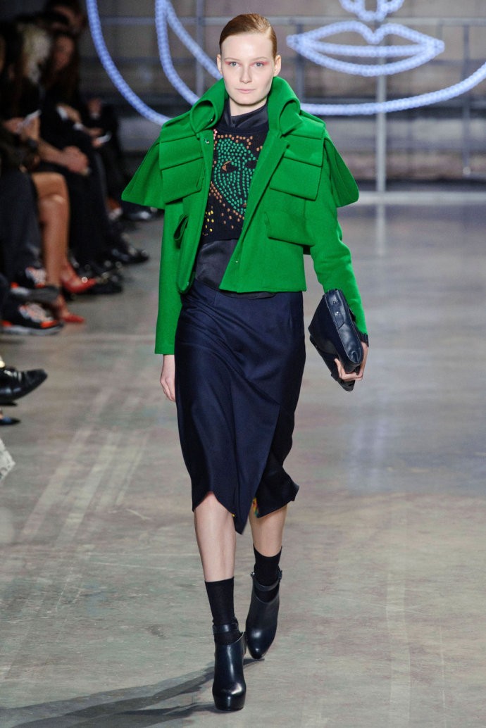 巴黎时装周JEAN-CHARLES DE CASTELBAJAC 2014秋冬系列发布