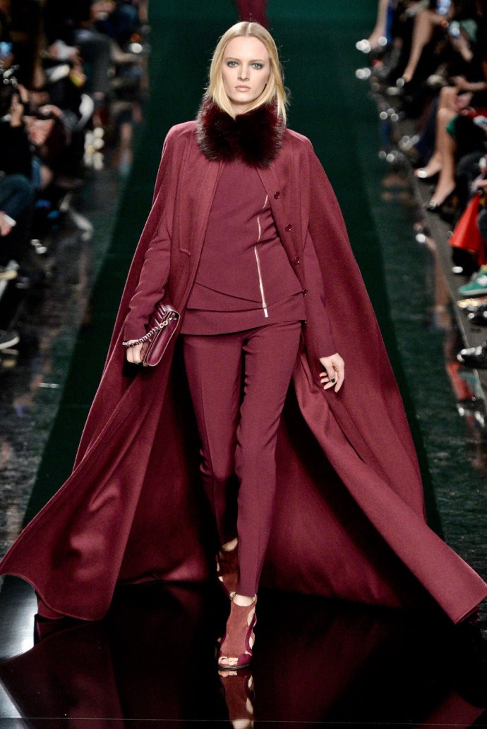 巴黎时装周Elie Saab 2014秋冬新品发布