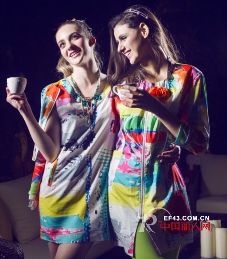 水彩画作品欣赏 2014春夏新款服装搭配