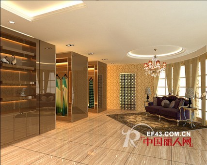 华丽系列的婚纱店装修效果图参考