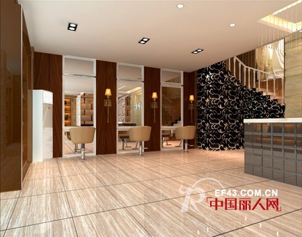 华丽系列的婚纱店装修效果图参考