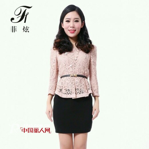 春季新款中年女性连衣裙 红人菲炫为你量身定做