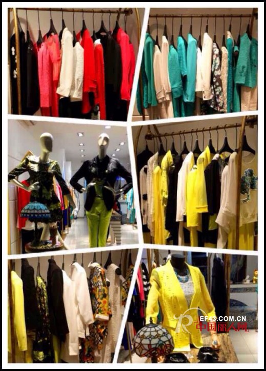 迪斯廷·凯女装春季新品上市 深圳龙岗店春季服装陈列搭配
