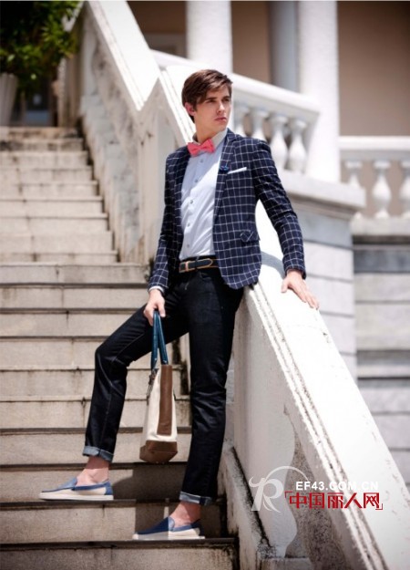 春季男士穿什么 格子西装提升你的魅力