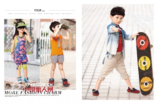 中阁娃娃2014最新春夏新品上市 夏季帅气来袭