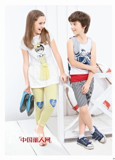 哈乐猴时尚童装品牌“亮剑”2014中国国际服装博览会