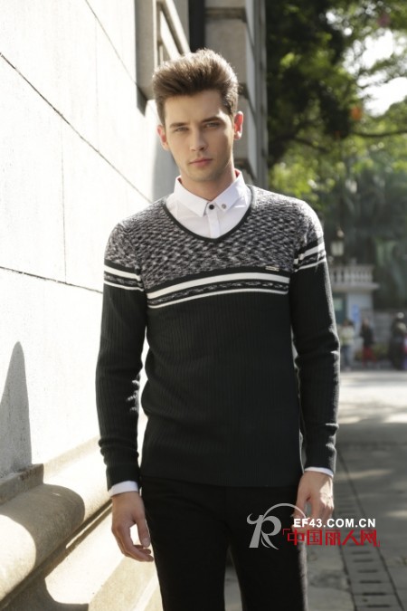 春季男士穿什么好看 针织衬衫应该怎么搭配