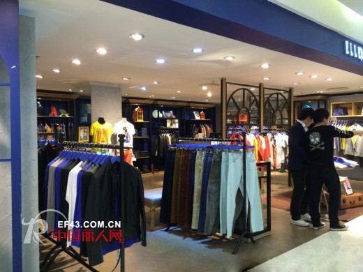 Elle Homme男装入驻浙江温州开太百货
