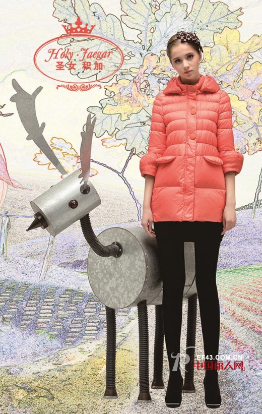 成都雪国天娇服饰圣女积加女装参加2014CHIC北京展会