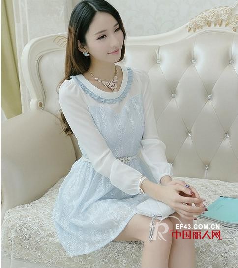 拼接连衣裙搭配 什么颜色拼接的连衣裙好看