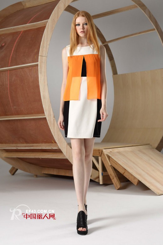 几何元素服装搭配 EITIE带你走进几何地带