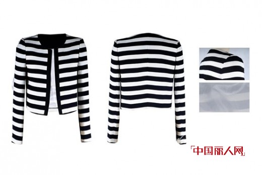 DAMBOLO文艺范条纹装-黑白永远都是潮流