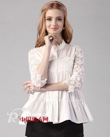 雪纺衫怎么搭配显时尚 新款蕾丝衫搭配