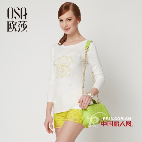 今年夏季流行什么?经典t恤衫搭配小短裤