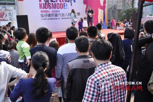 兔仔唛国际少儿时装形象代言人选拔大赛首场海选盛况
