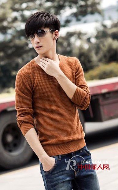 男士韩版针织衫 最韩风的春季搭配