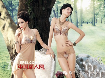 爱戴内衣新品:微奢华系列之洛可可印象