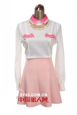 【连奴P+Two新款】甜美马卡龙色 春夏衣橱突破之选