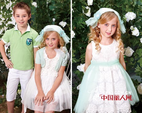 王子和公主的故事 夏季孩子适合穿什么样的连衣裙