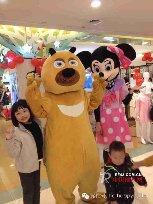 快乐城堡——杭州银泰活动圆满结束 回顾快乐片段