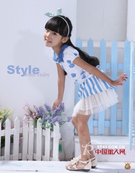 西瓜王子童装2014春夏新款清凉上市 清爽颜色搭配