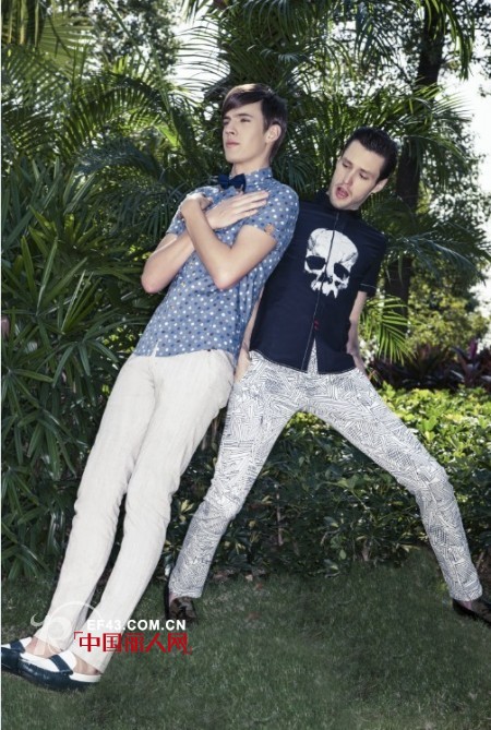 度比古卡时尚男装2014年秋季画册即将面世