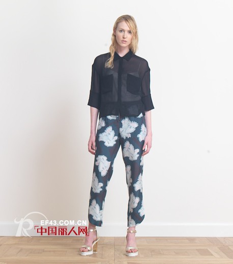 仙人掌印花系列女装 呈现优雅且诙谐的艺术感