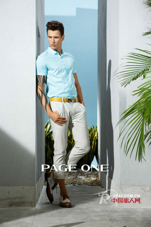 PAGE ONE2014夏季流行趋势之男装