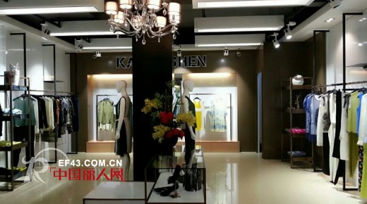 热烈庆贺KAREN SHEN女装广东省揭阳市新店盛大开业