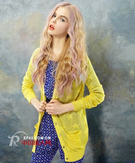 2014春夏流行色 黄色女装搭配