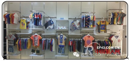 卡儿菲特童装品牌2014夏装新品主题陈列图!